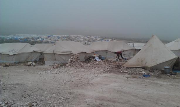 refugee camp for Syrians in Turkey, 2013. Photo by Rana Sammani