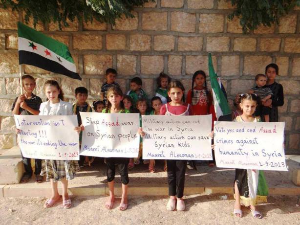 Sryrian Children. Worth more than all the "pundits" put together. They should be seen AND heard. 