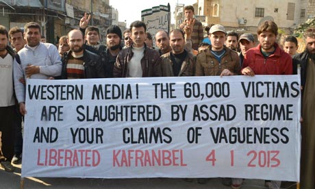 The Syrians know the Media isn't divided into Mainstream or Alternative. Until evidence is all that matters, they will hold the high moral ground. 